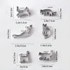 Set Of 6, Stainless Steel Animal Cookie Cutters, Kitten Moulds, Baking Cute DIY Cartoon Cookie Moulds Set